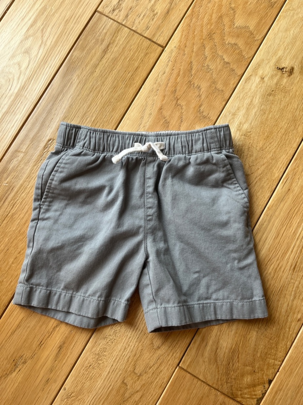 Crewcuts Gray Elastic Waist Drawstring Shorts with Pockets Boys Size 5 - Picture 11 of 12